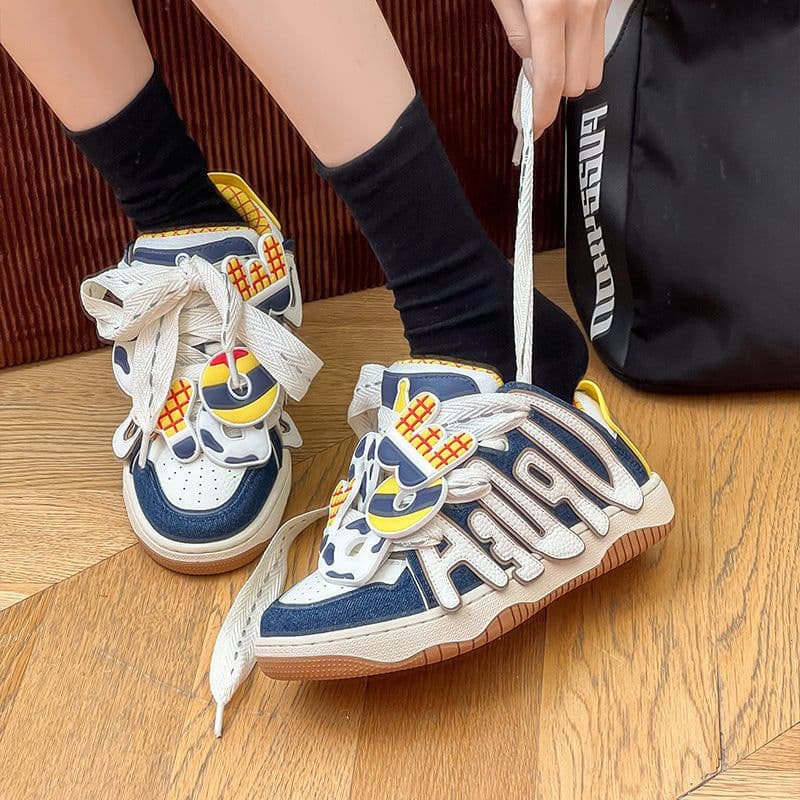 image-Japanese Couple Sports Skateboard Shoes