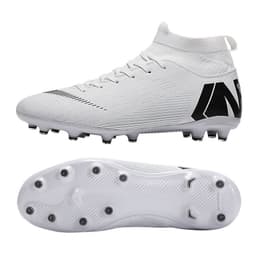 image-High Top White Football Shoes For Men And Women