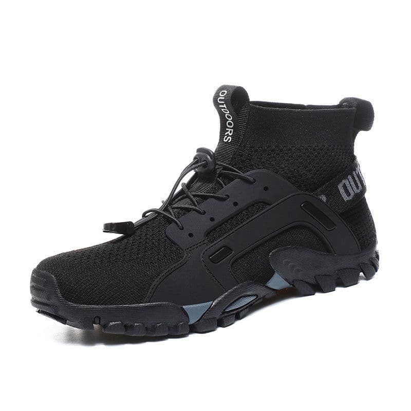 image-Men's Fashion Outdoor Fly Weaving Quick Dry Mesh Hiking Shoes