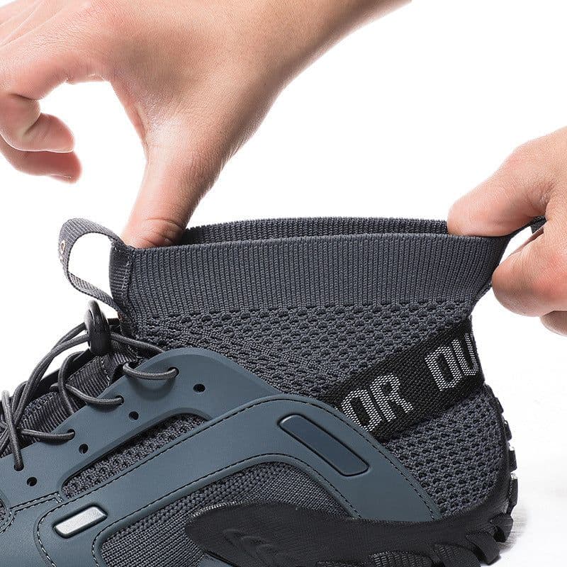 image-Men's Fashion Outdoor Fly Weaving Quick Dry Mesh Hiking Shoes