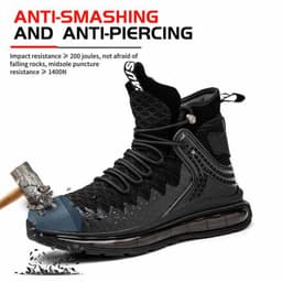 image-Mens Fashion Smash And Puncture Resistant Lightweight Air Cushion Shock Absorbing Shoes
