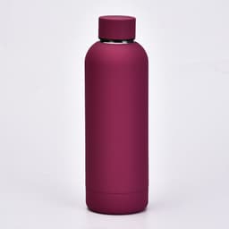 image-Portable Sports Water Cup Rubber Paint Insulation Cup