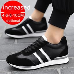 image-Breathable Casual Skateboard Shoes Trendy White Shoes Sports