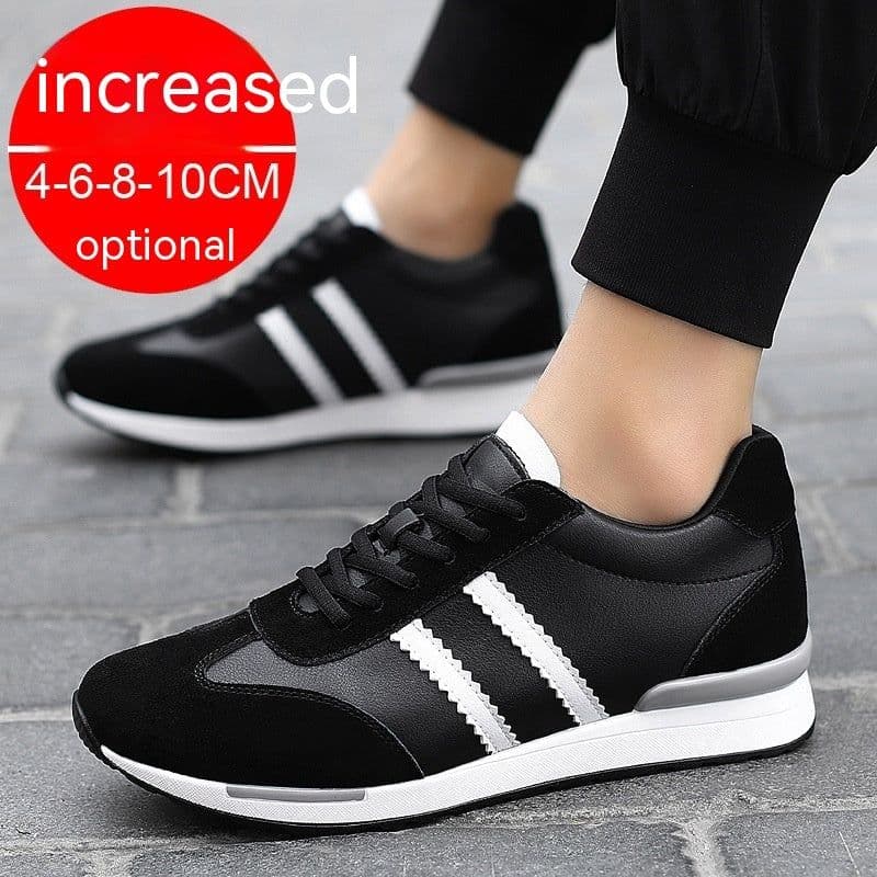 image-Breathable Casual Skateboard Shoes Trendy White Shoes Sports