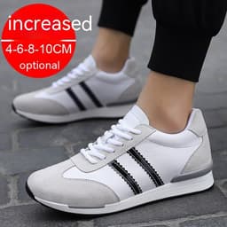 image-Breathable Casual Skateboard Shoes Trendy White Shoes Sports