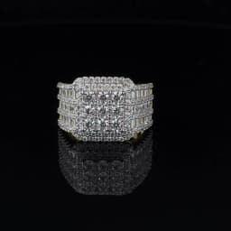 image-VIVACITY 925 CZ MENS ICED OUT RING | 9222572