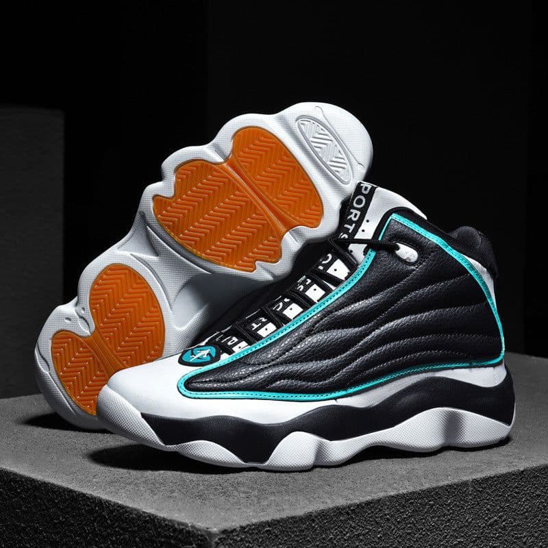 image-Basketball Youth Court Ball Shoes Thick Bottom