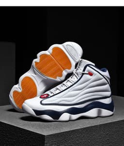 image-Basketball Youth Court Ball Shoes Thick Bottom