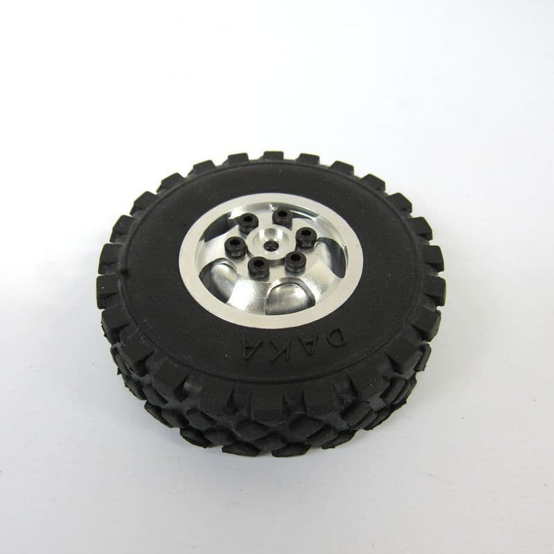 image-Toy Car With Moderate Hard And Soft Tire Skin And Gravel Tire Modification Parts