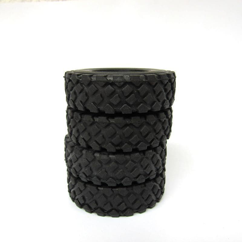 image-Toy Car With Moderate Hard And Soft Tire Skin And Gravel Tire Modification Parts