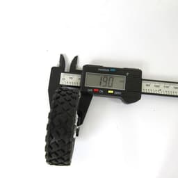 image-Toy Car With Moderate Hard And Soft Tire Skin And Gravel Tire Modification Parts