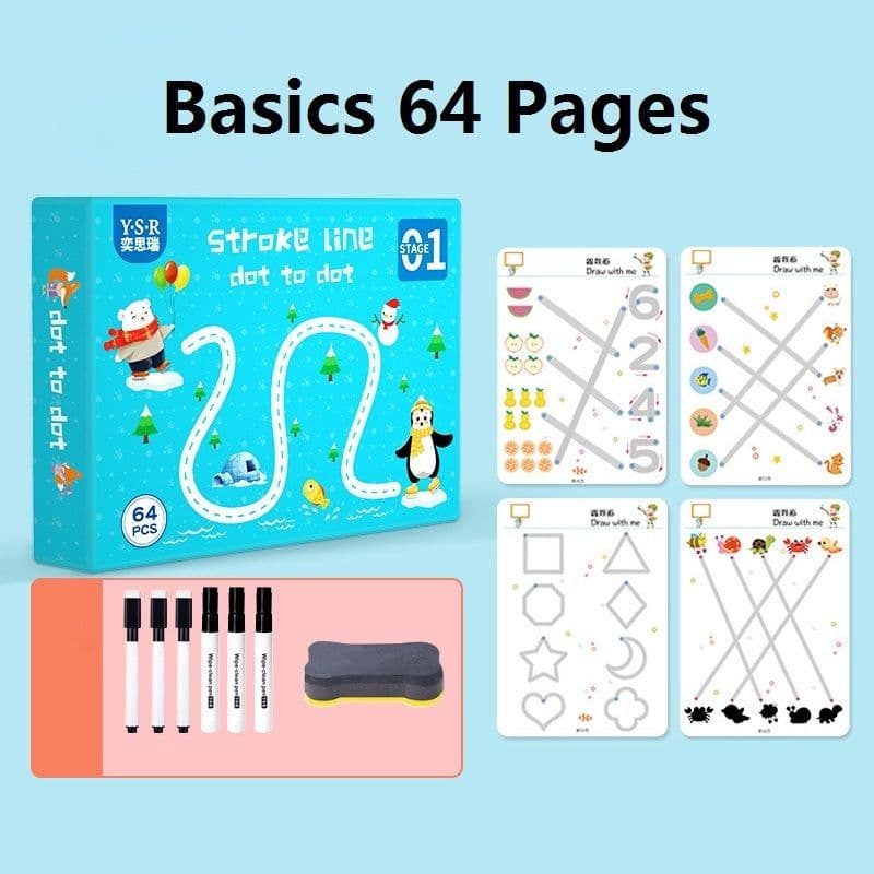 image-Control Pen Training Kindergarten Children Can Erase Pen Focus Training Toys