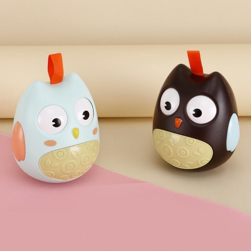 image-Bell Tumbler With Built-in Rattles For Babies Educational Toy