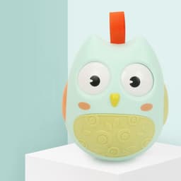 image-Bell Tumbler With Built-in Rattles For Babies Educational Toy