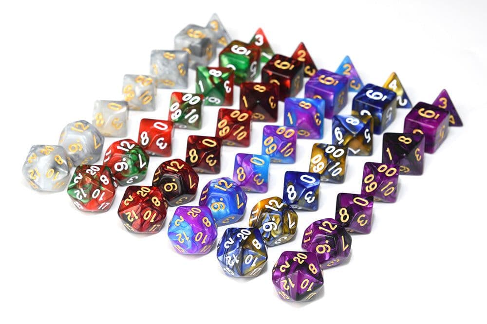 image-Starry Faceted Dice