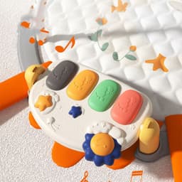 image-Swan Kicks The Piano Stand Baby Toy