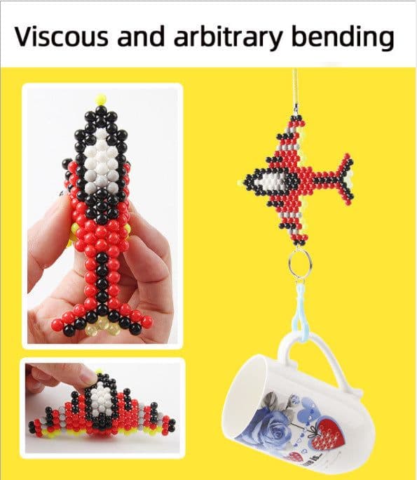 image-DIY magic beads water sticky beads making toys