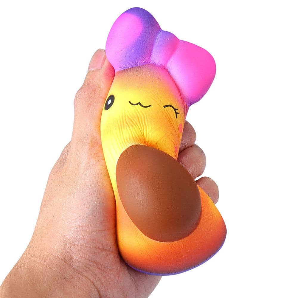 image-Slow Rebound Toys Temperature Change Color Fruit Bow Temperature Change Toys