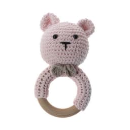 image-Baby rattles crochet diy material package hand-knitted doll creative gift
