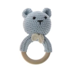 image-Baby rattles crochet diy material package hand-knitted doll creative gift