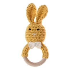 image-Baby rattles crochet diy material package hand-knitted doll creative gift