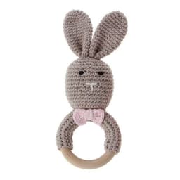 image-Baby rattles crochet diy material package hand-knitted doll creative gift