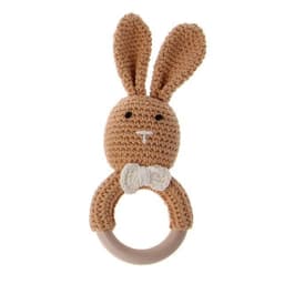 image-Baby rattles crochet diy material package hand-knitted doll creative gift