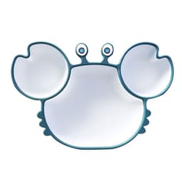 image-Toddler Silicone Dinner Plate Cartoon Baby Anti-Fall And Anti-Scalding Household Baby Food Supplement Eating Cute Divided Healthy Tableware