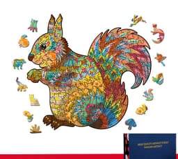 image-Special-shaped Wooden Three-dimensional Animal Jigsaw Puzzle Toy