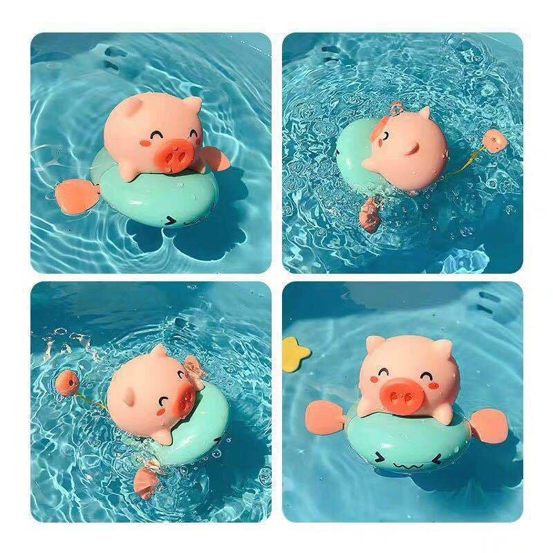 image-Toys Play Baby Children's And Summer Bath-Toy Bubbles Small-Float Clockwork Swimming