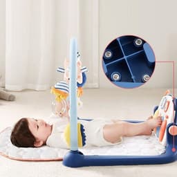image-Multifunctional Pedal Piano Baby Fitness Rack