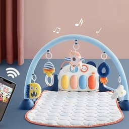 image-Multifunctional Pedal Piano Baby Fitness Rack