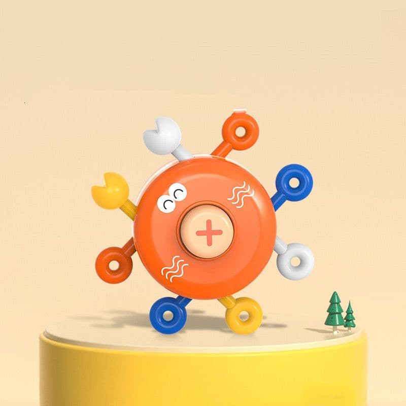 image-Baby Toys More Than 6 Months 8 Puzzle Early Education 0-1-3 Years Old Children Finger Training 7 Comfort 9 Newborn 2 Baby