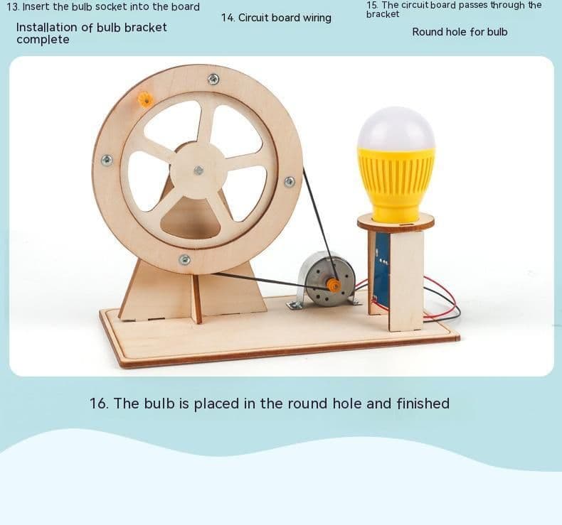 image-Scientific Experiment Portable Power Generator Toys