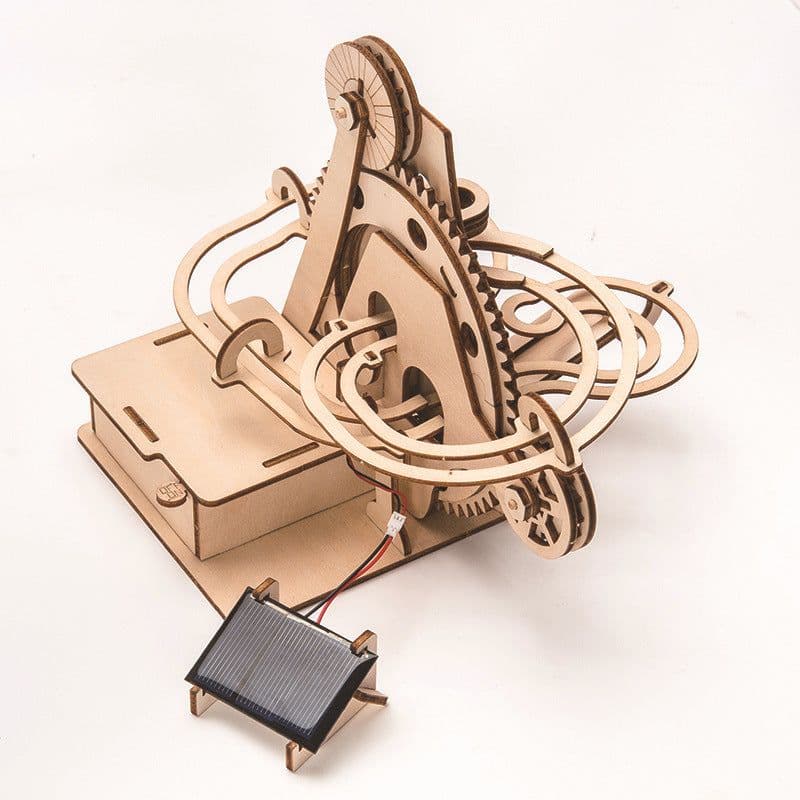 image-DIY Children's Educational Toys, Wooden Puzzles, Solar-powered Wooden Puzzles, Scientific Experiments, Amazon