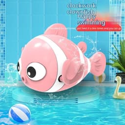 image-Baby Bath Toys Children Playing Water Small Yellow Duck Swimming Playing Water Little Duck Little Turtle