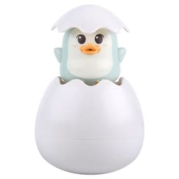 image-Baby Bath Toys Children Playing Water Small Yellow Duck Swimming Playing Water Little Duck Little Turtle
