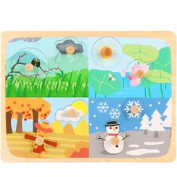 image-Children's cartoon wooden toys