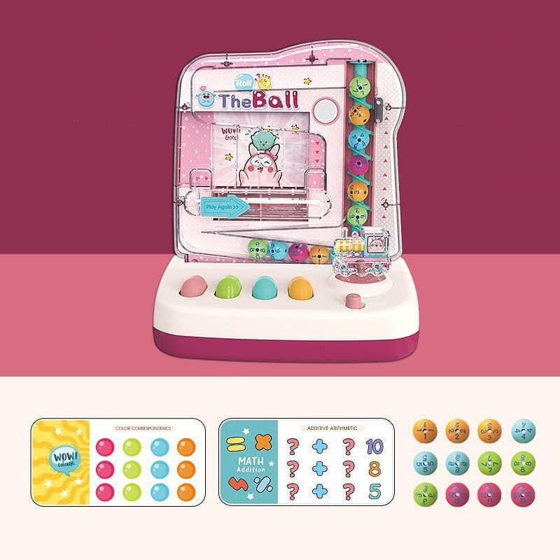 image-Desktop Game Console Bean Machine Parent-child Interactive Puzzle Logic Training Toys
