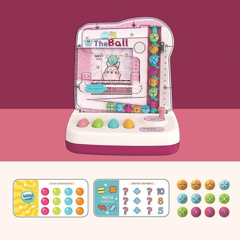 image-Desktop Game Console Bean Machine Parent-child Interactive Puzzle Logic Training Toys