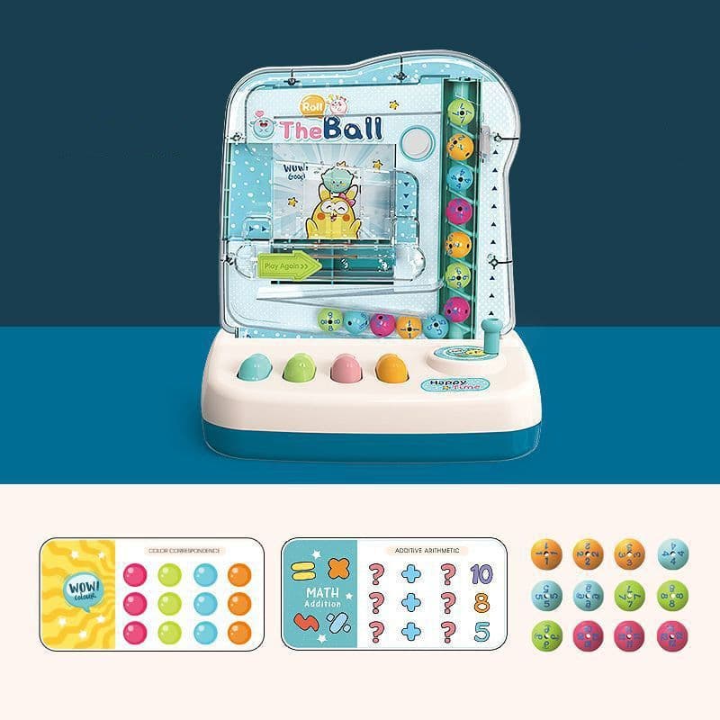 image-Desktop Game Console Bean Machine Parent-child Interactive Puzzle Logic Training Toys