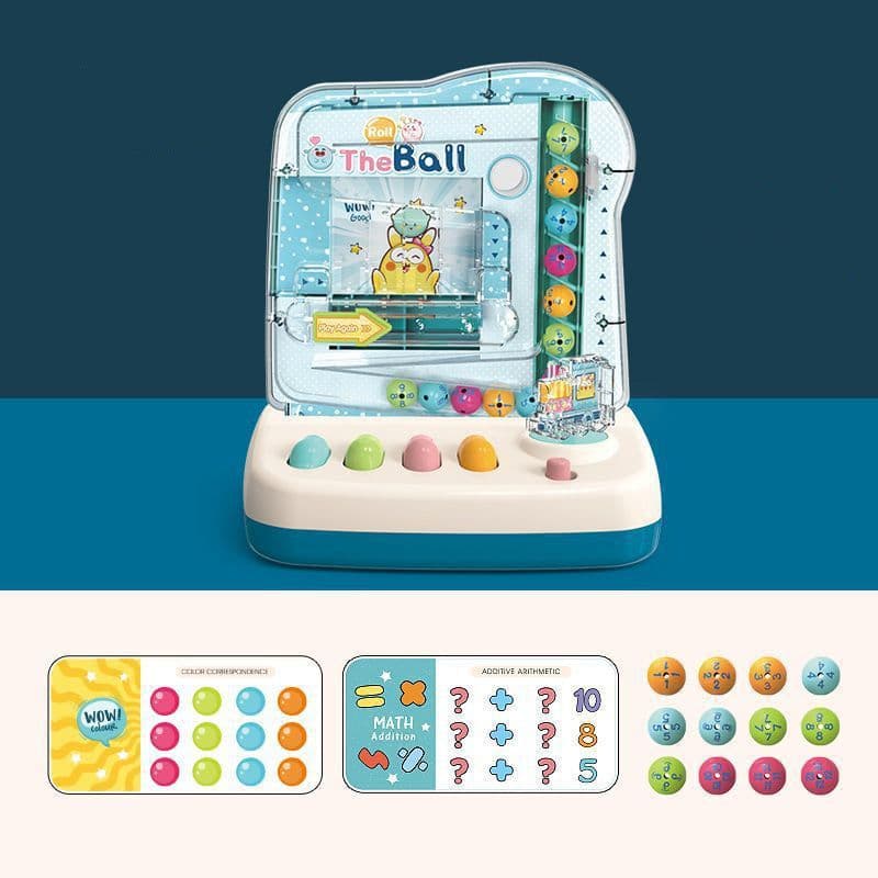 image-Desktop Game Console Bean Machine Parent-child Interactive Puzzle Logic Training Toys