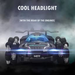 image-Drift Spray High Speed Music Light Remote Control Children's Electric Toy Car