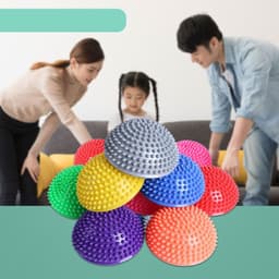 image-Thicken Foot Massage Yoga Hemisphere Ball