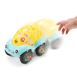 image-Bobo Car Baby Bell Grip Soft Toy Baby Teether Hand Catch Ball