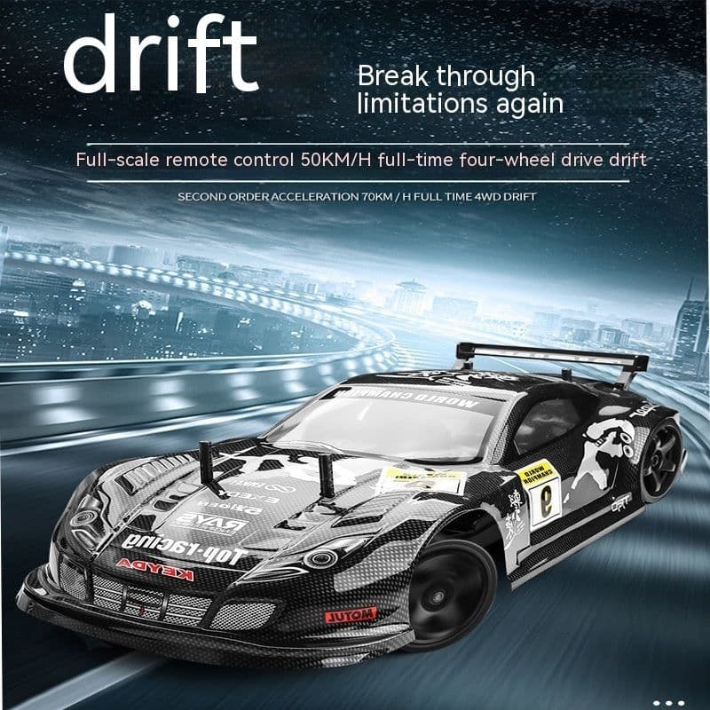 image-Drift Four-wheel Drive Remote Control Racing Car Wireless Children's Plastic Toys