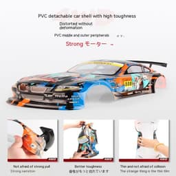 image-Drift Four-wheel Drive Remote Control Racing Car Wireless Children's Plastic Toys