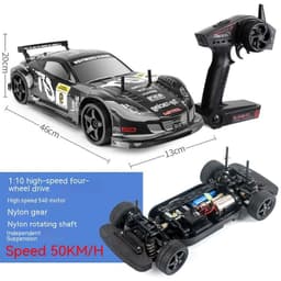 image-Drift Four-wheel Drive Remote Control Racing Car Wireless Children's Plastic Toys