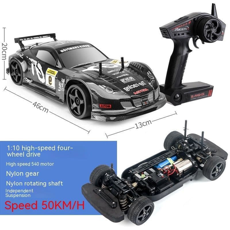 image-Drift Four-wheel Drive Remote Control Racing Car Wireless Children's Plastic Toys