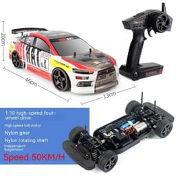 image-Drift Four-wheel Drive Remote Control Racing Car Wireless Children's Plastic Toys
